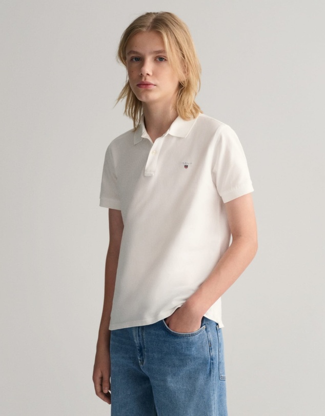 Gant - Teen Boys Original Pique Polo Shirt