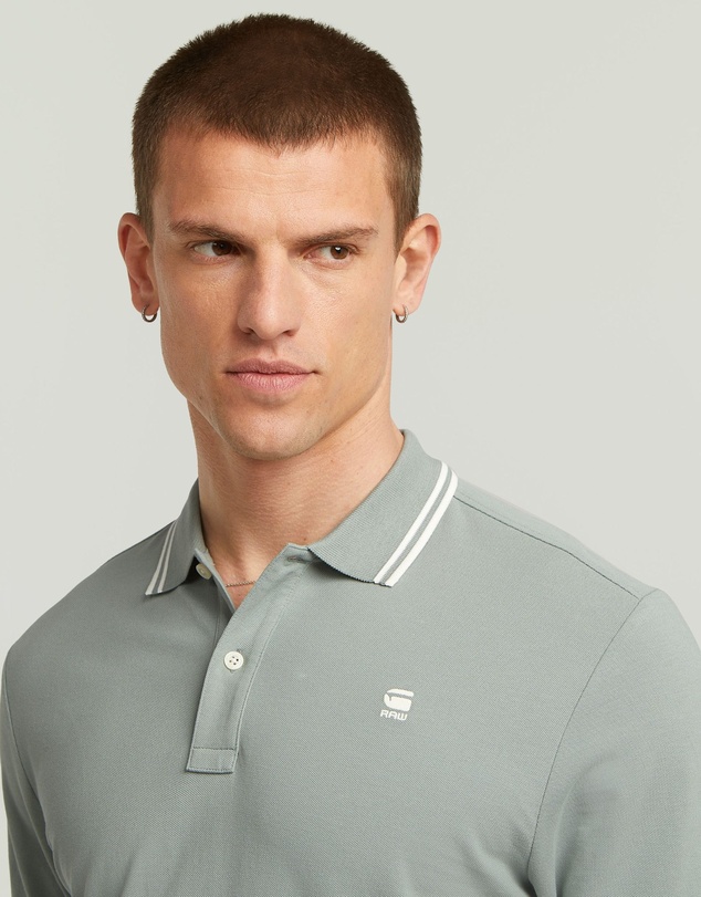G-Star - Dunda slim stripe polo s\s