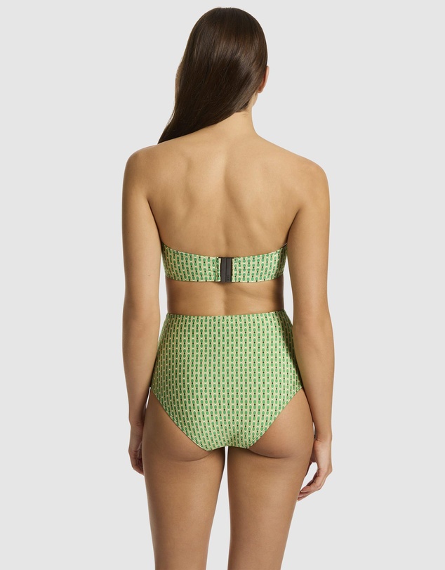 JETS - Mattala Geo High Waist Bikini Bottom
