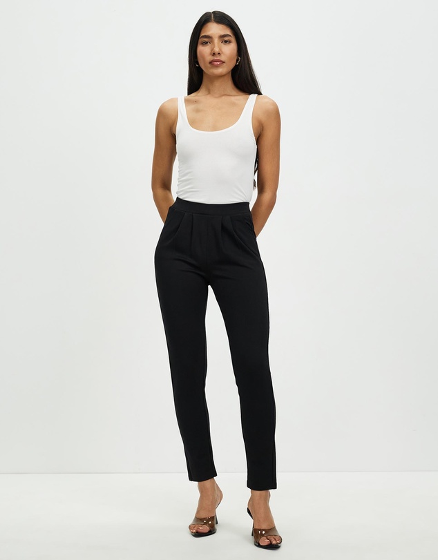 Mossée - Chloe Elastic Waist Work Pants