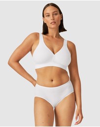 Naturana - Athleisure Cotton Padded Strap Wirefree Bra