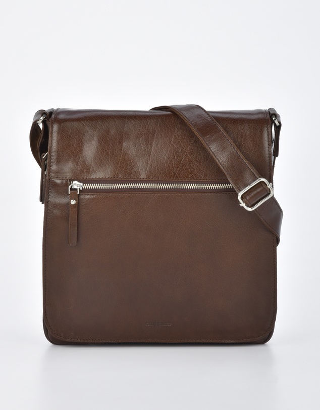 Cobb & Co - Notting Leather RFID Expandable Satchel