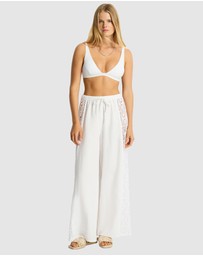 Sea Level Australia - Shore Linen Panelled Beach Pant