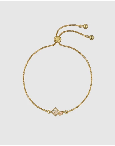 Ted Baker - MILLIE: Mini Crystal Cluster Adjustable Bracelet