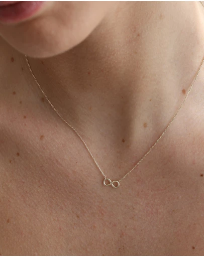 Luna Rae - Solid Gold - Infinity Dreams Necklace