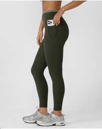 Lorna Jane - Iconic Luxe Active Rib Ankle Biter Leggings