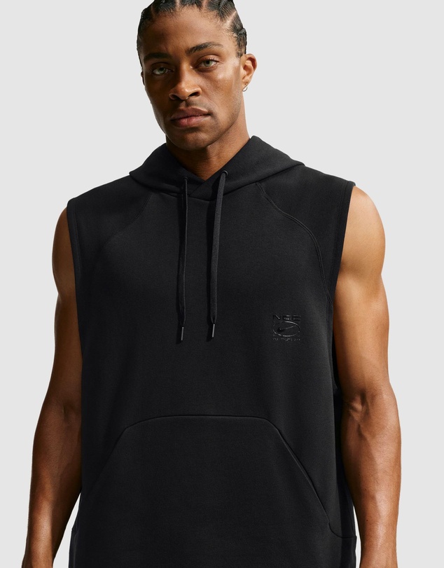 Nike - N.A.C. Dri-FIT Fleece Sleeveless Training Hoodie