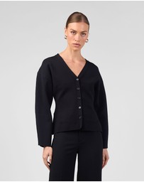 MVN - Cinched Waist Cardigan