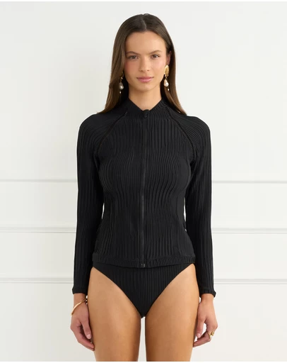 Aqua Blu Australia - Ebano Hayley Rash Guard