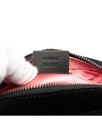 Pre-Loved by Azura Reborn - Pre-Loved Mini GG Marmont Crystal Embellished Matelasse Velvet Crossbody