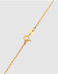 Elli Jewelry - Necklace Kids Flower Pendant with Crystals in 925 Sterling Silver Gold Plated