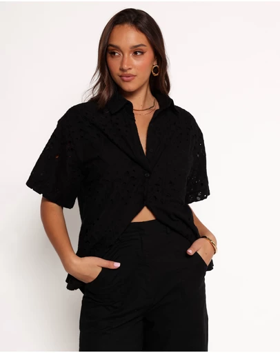 Petal & Pup - Kamala Shirt - Black