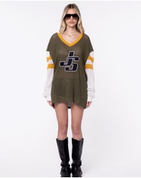 JGR & STN - Katie Knit LS Jersey