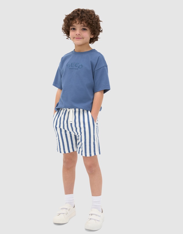 Seed Heritage - Core Stripe Track Short