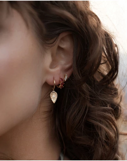Native Sol - Aurora Huggie Earrings