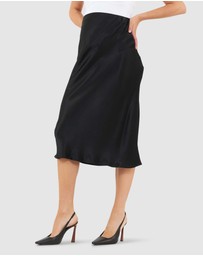 Ripe Maternity - Crystal Satin Skirt