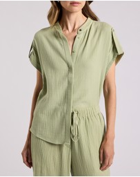 David Lawrence - Maurine Cotton Crinkle Shirt