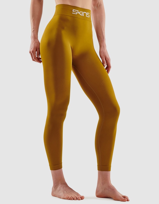 SKINS - SKINS Compression Series-3 Women's Seamless Long Tights Bronze