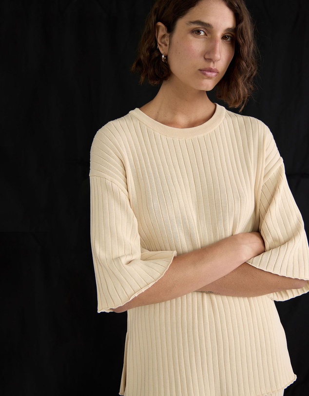 Staple the Label - Harper Ribbed Knit Top