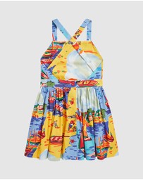 Polo Ralph Lauren - Riviera-Print Cotton Dress - Kids
