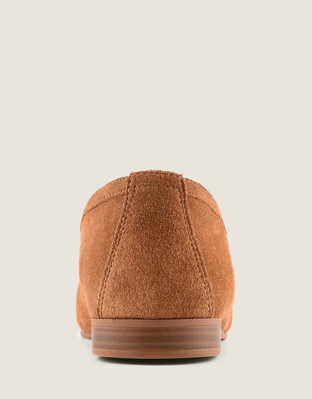 Shelly Shen - Latice Loafers Tan Suede