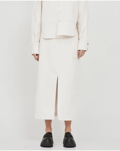 FRIEND of AUDREY - Cotton Drill Skirt