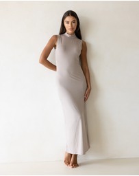 Mod Squad - Luxe Sleeveless Slip Dress Base Layer