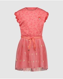 Le Chic - SQUID Daisy Embroidered Tutu Dress - Kids-Teens