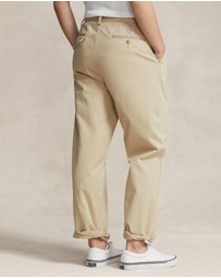 Polo Ralph Lauren - Whitman Relaxed Fit Pleated Chino Pants- ICONIC EXCLUSIVE