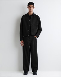 COS - Rider Raw Selvedge Straight-Leg Jeans