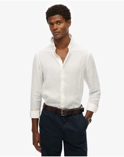 Superdry - Vacation Long Sleeve Linen Shirt