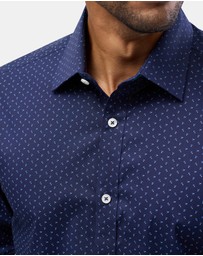 Brooksfield - Stretch Performance Reg Fit Shirt