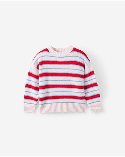 TEA PARTY PINK MARLESTRIPE