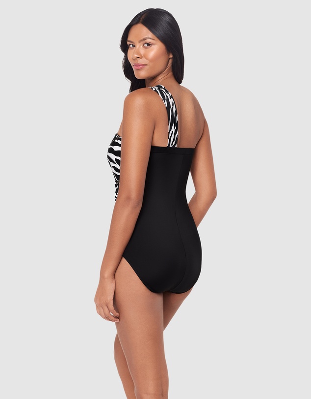 Magicsuit - Sand Tracks Goddess One Shoulder Tummy Control Swimsuit