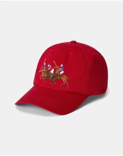 Polo Ralph Lauren - Triple-Pony Cotton Twill Ball Cap - Babies-Kids