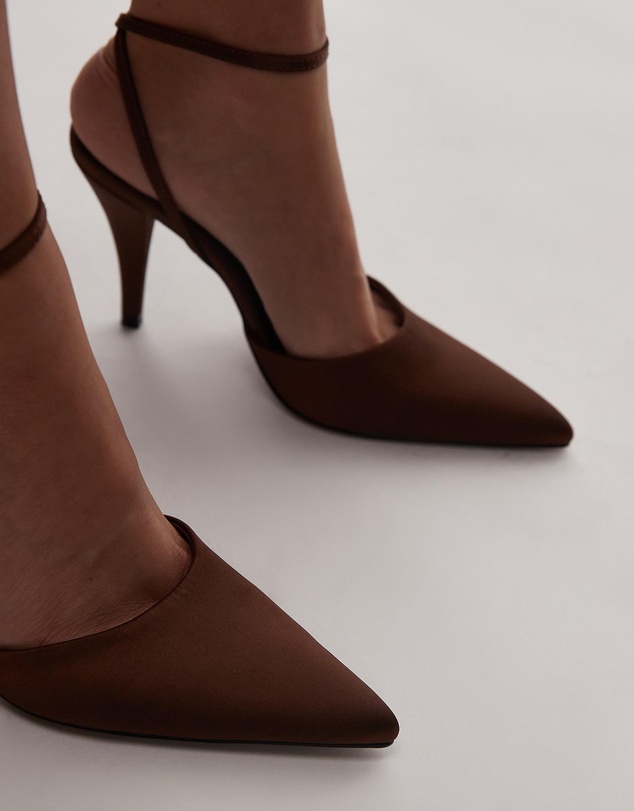 TOPSHOP - Demi Cone Heel Court Shoes