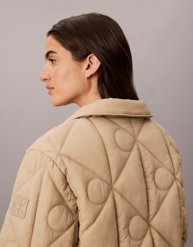 Calvin Klein Jeans - Emblem Logo Nylon Quilted Liner Jacket