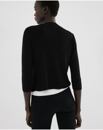 M.N.G - Knitted Cardigan With Jewel Button
