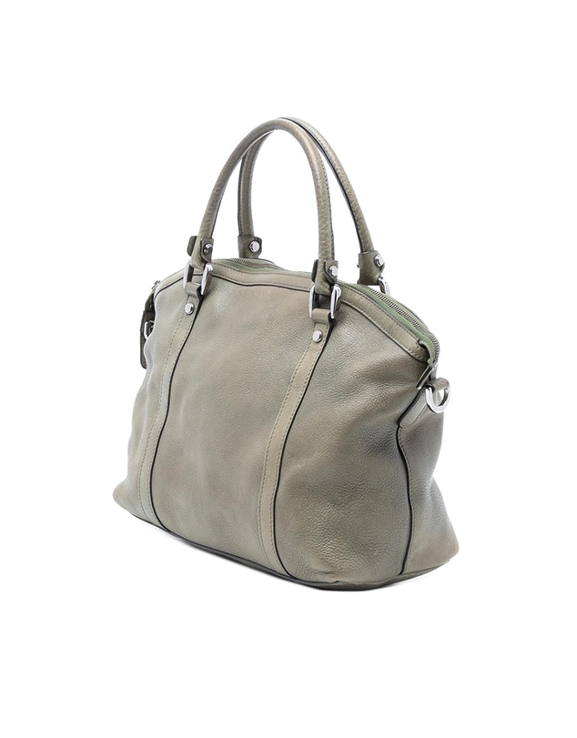 Pre-Loved by Azura Reborn - Pre-Loved Leather GG Charm Dome Satchel