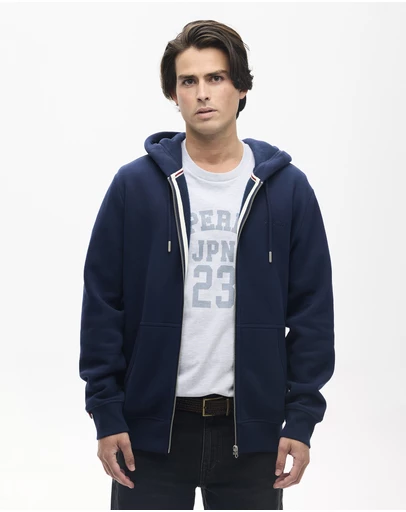Superdry - Essential Zip Slim Fit Hoodie