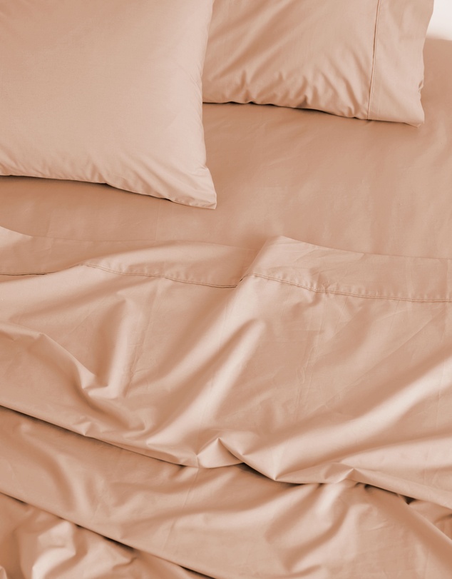Linen House - Vienna 300TC Cotton Percale Sheet Set 50cm