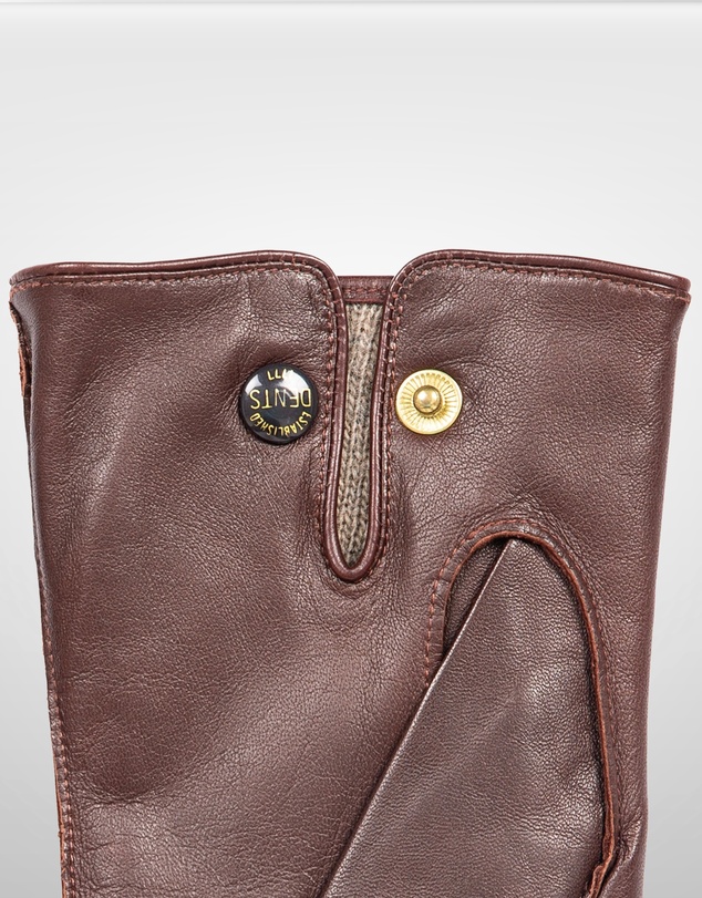 DENTS - Officers Classic Leather Gloves w 100% Wool Lining