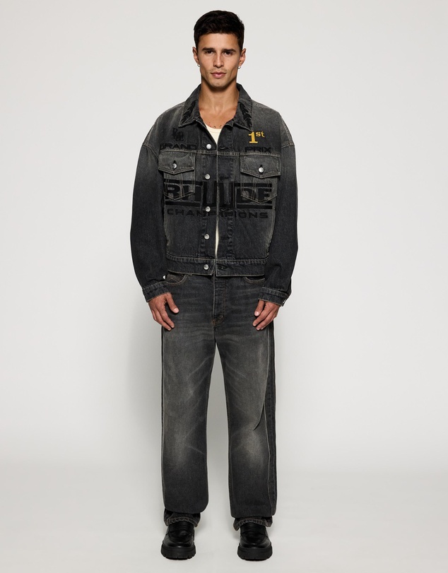 RHUDE - Tire Denim Trucker Jacket