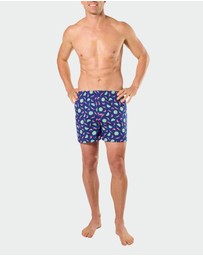Mitch Dowd - Mens Woven Boxer Shorts 3 Pack in Tequila Print