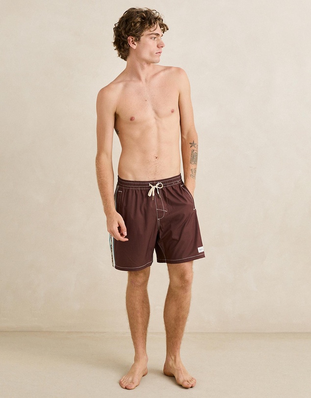 Rhythm - Panel Stripe Beach Shorts