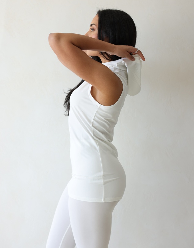 Mod Squad - Luxe Sleeveless Hooded Tank Base Layer