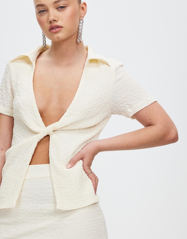 Third Form - Waffle Twist Shirt