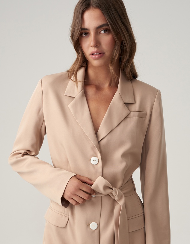 ST MRLO - Teddy Blazer Dress
