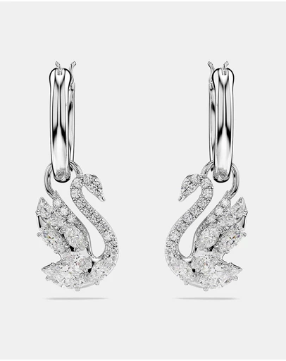 Swarovski - Swan:Pe Mn Hoop Xxs White/Rhs
