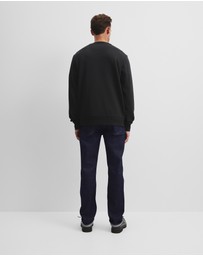 Country Road - Australian Cotton Embossed Logo Crew Neck